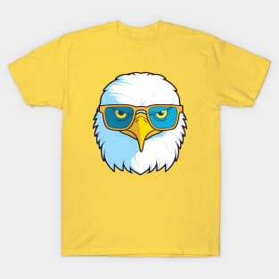 Bald Eagle Wearing Sunglasses T-Shirt